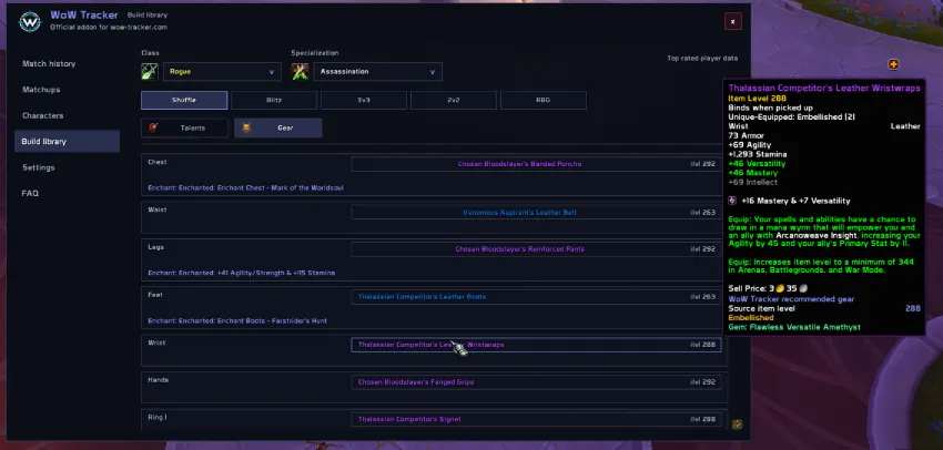 Builds from the top of the ladder